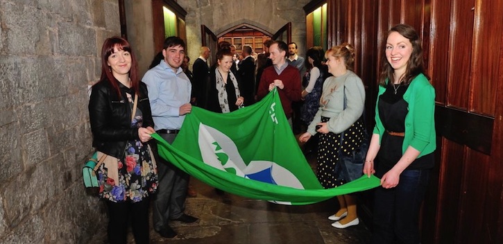 Global first as UCC retains Green Flag