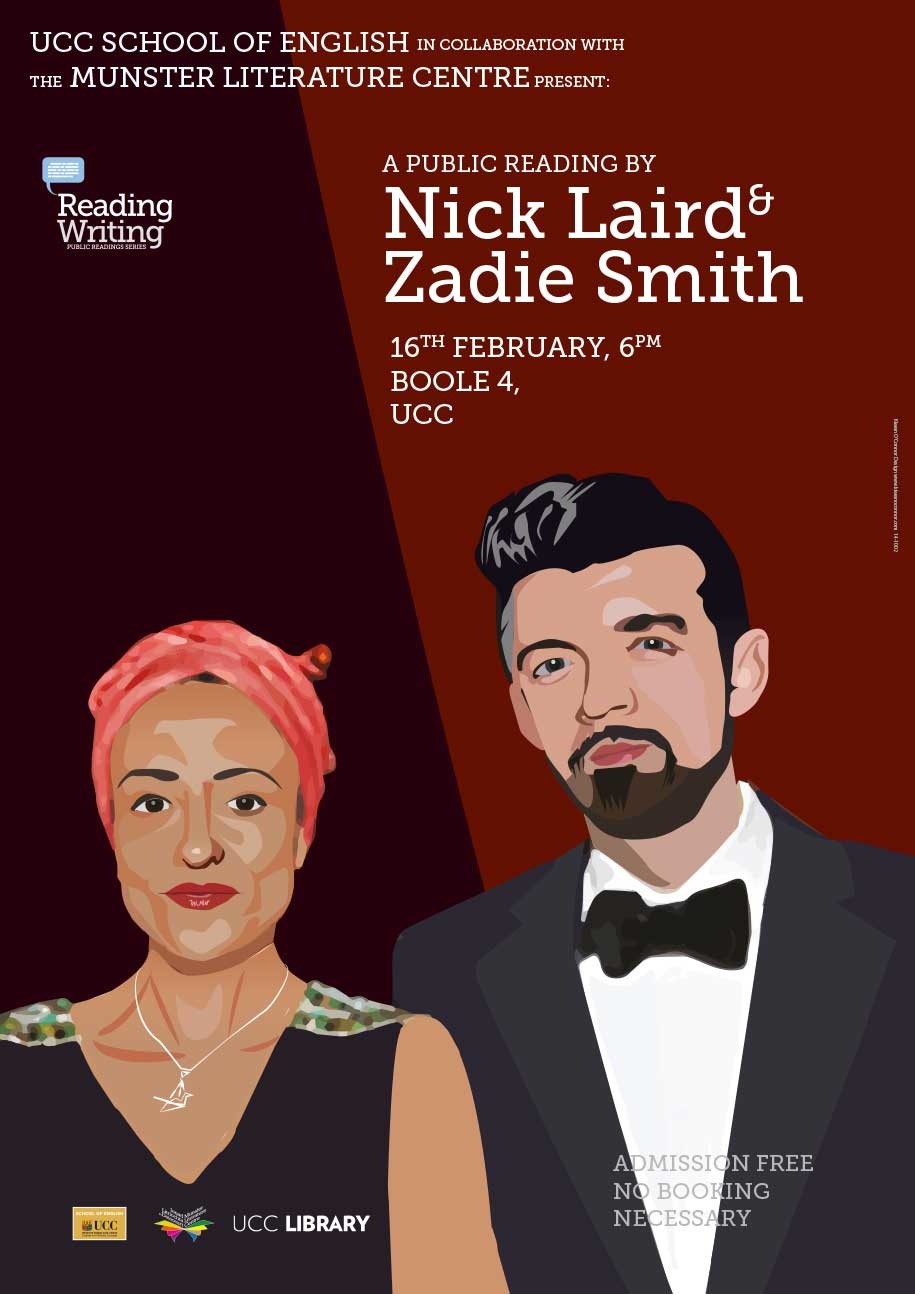 Zadie Smith and Nick Laird to read in UCC