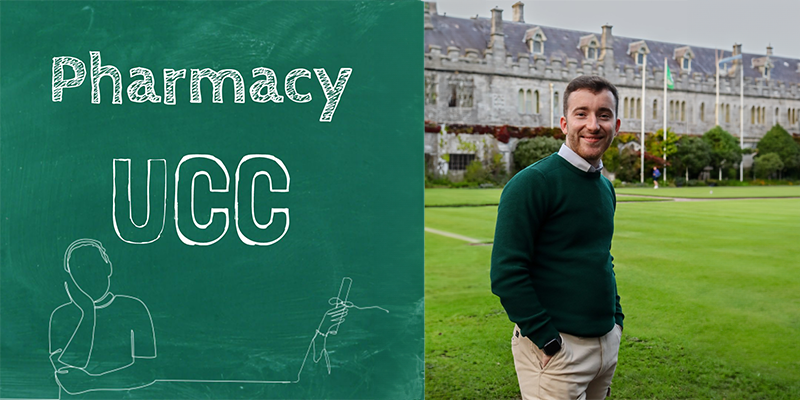 Conor McCarthy Talks About His Journey So Far as a UCC Pharmacy Student