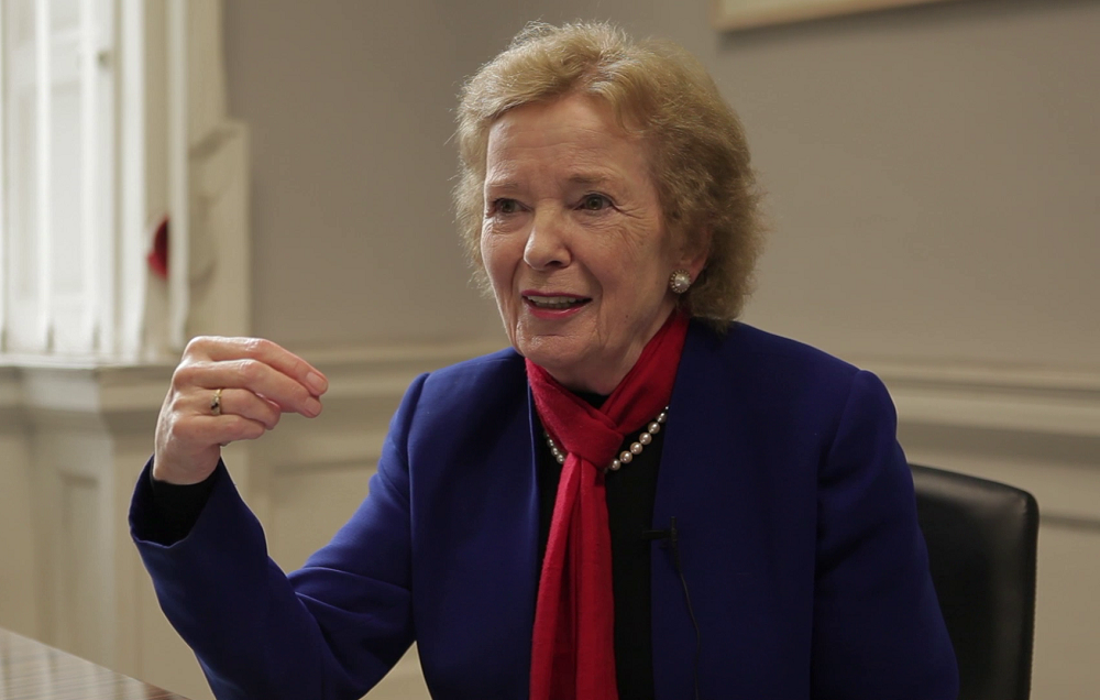 Mary Robinson is the first guest on UCC’s new podcast