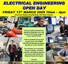 UCC hosts Electrical Engineering Open Day