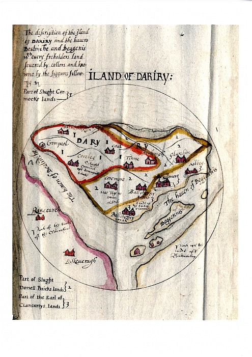 Map of Iland and Dariry