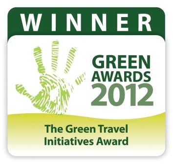 Winner 2012 Green Travel Initiatives Award
