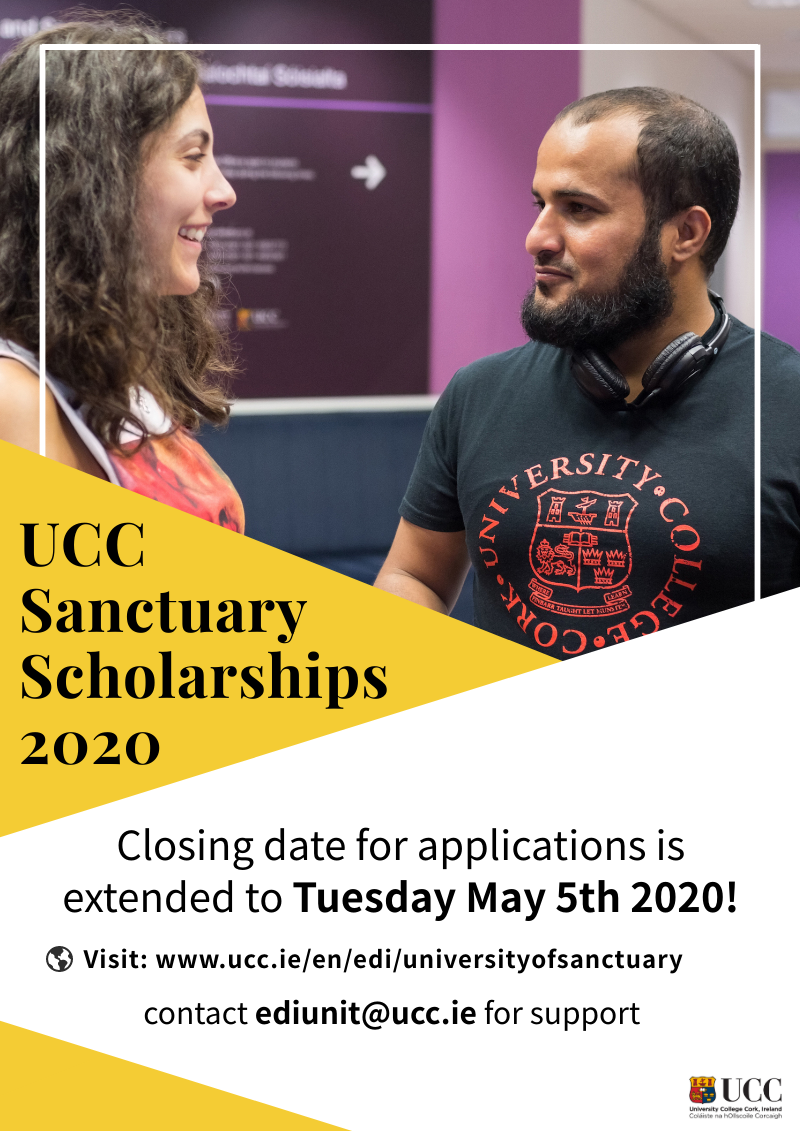 Sanctuary Scholarships 2020 - Extended Closing Date