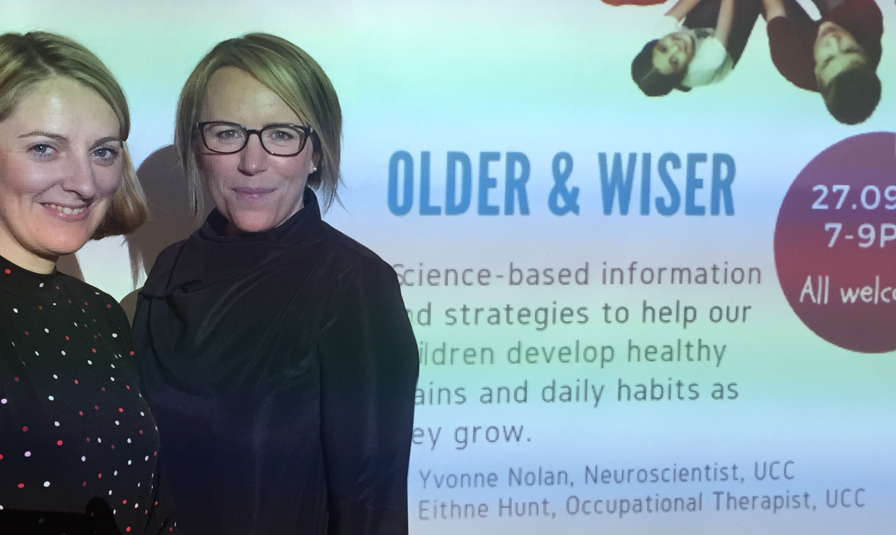 Dr Yvonne Nolan and Dr Eithne Hunt present 'Older and Wiser' 