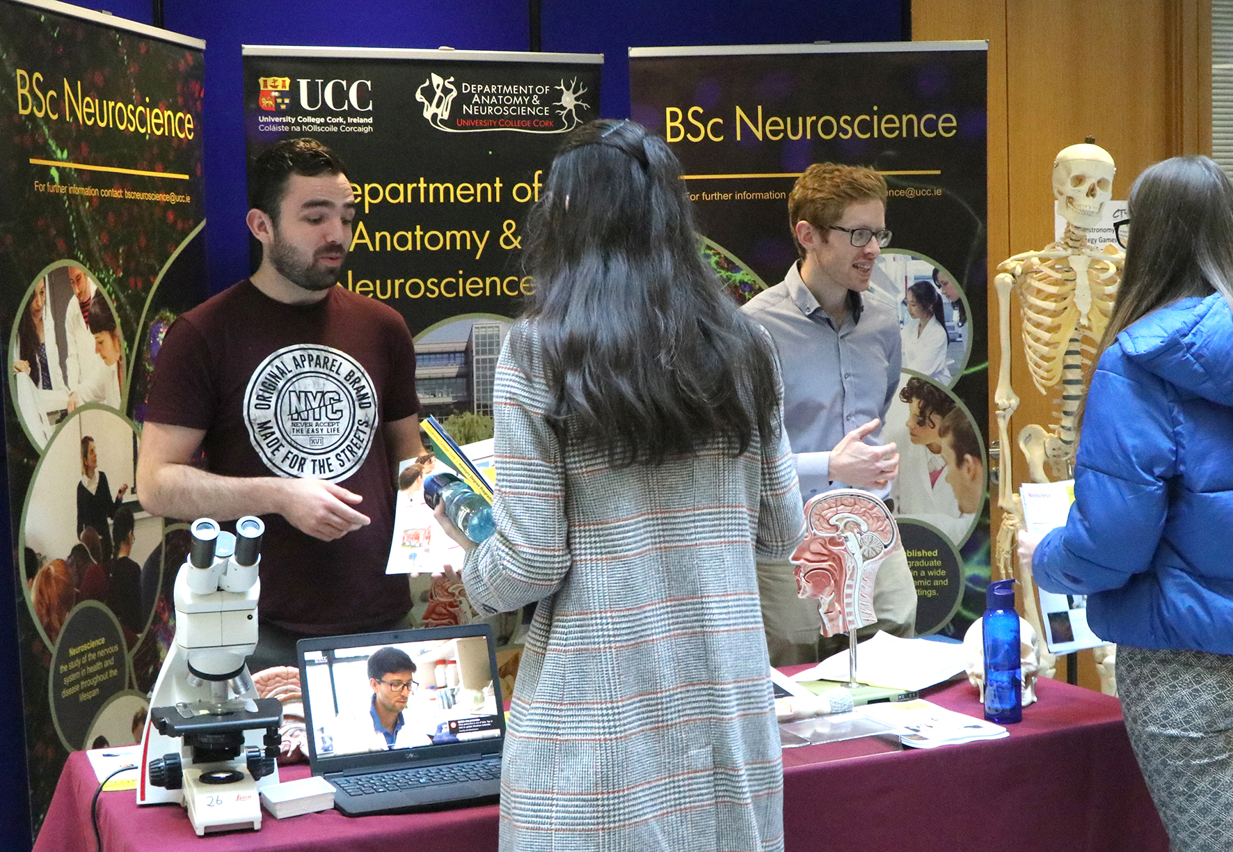 Neuroscience at the UCC October 2019 Open Day