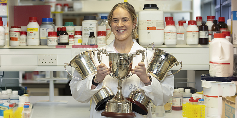  All Ireland Champion in our midst: Kayla O'Connor final year BSc Medical & Health Sciences