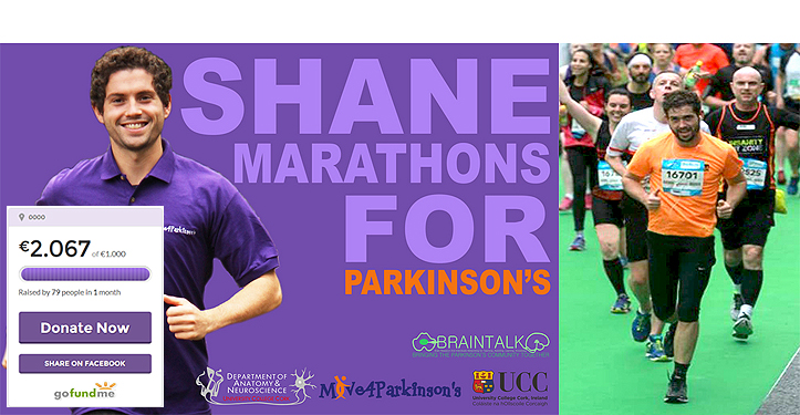 Shane completes Marathon and raises over €2000 for Move4Parkinson’s