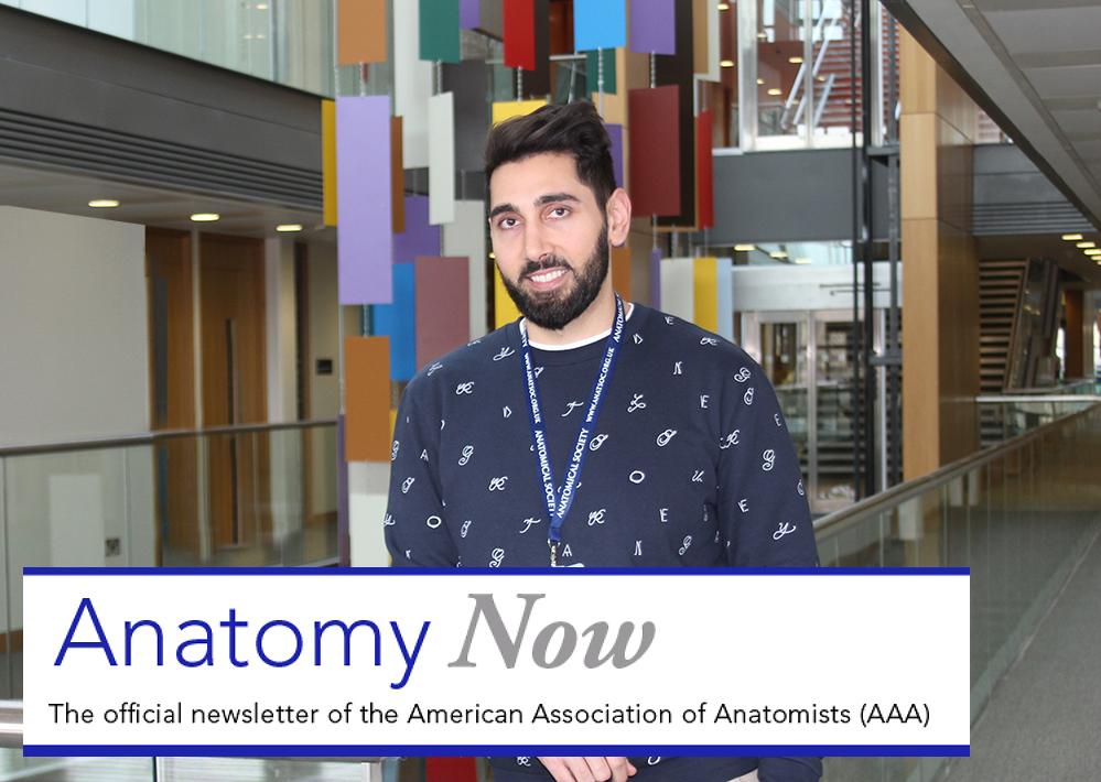  American Association of Anatomists interview Joy Balta for 'Anatomy Now'