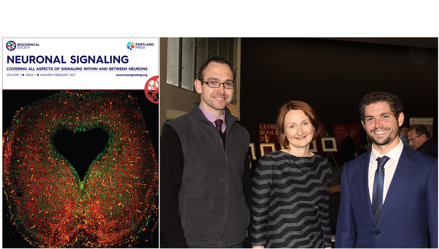 Department researchers Hegarty O'Keeffe & Sullivan put heart into their work