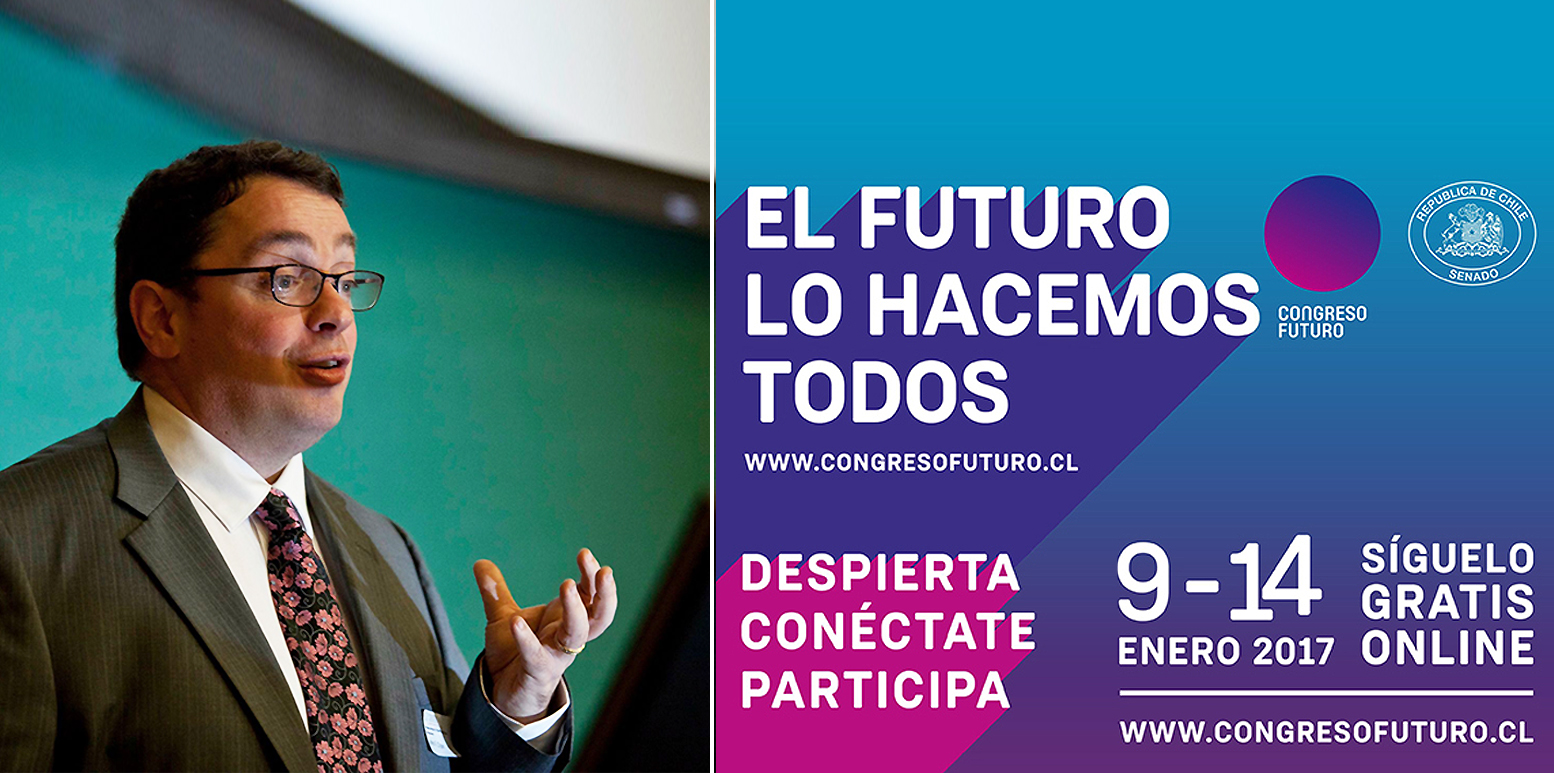 Prof Cryan speaks at Chilean Government-sponsored Congress of the Future