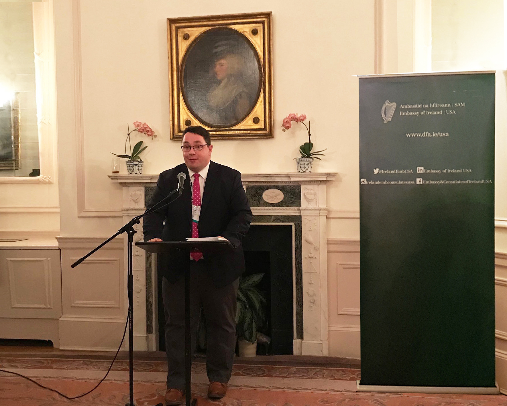 Cork Neuroscientists hosted at the Embassy of Ireland USA
