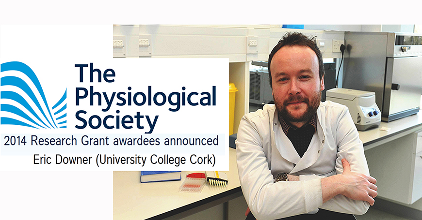 Dr Eric Downer awarded Physiological Society research grant