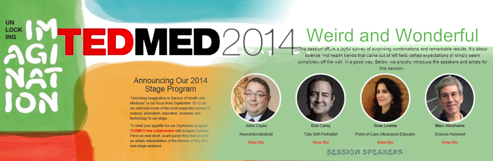 Professor Cryan invited to speak at TEDMED.