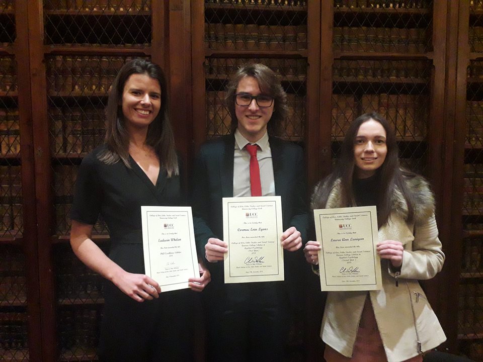 SoAP Students recognised at UCC Awards