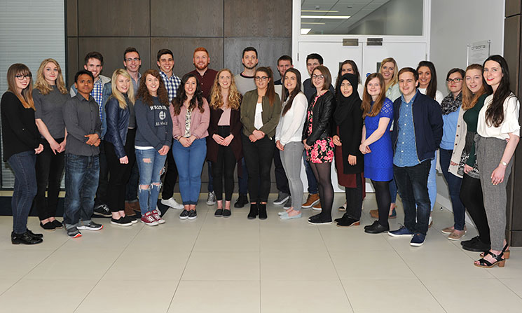 Final Year BSc in Biomedical Science (Honours) class of 2017
