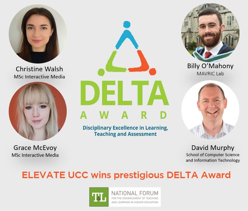 ELEVATE UCC wins prestigious DELTA Award