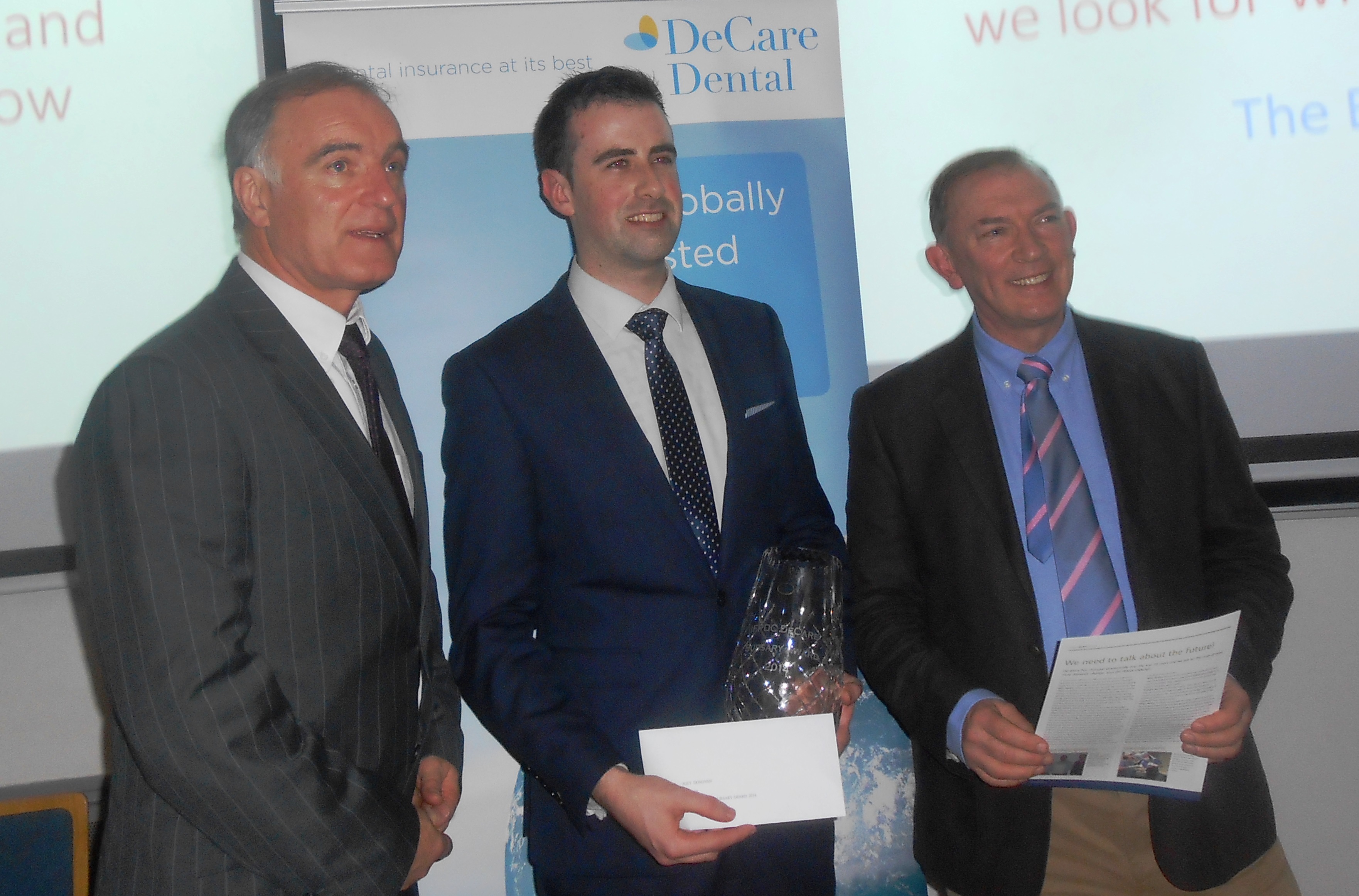 Joey Dovovan was awarded the DeCare