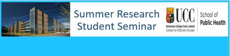 Summer Research - Student Seminar 26th October