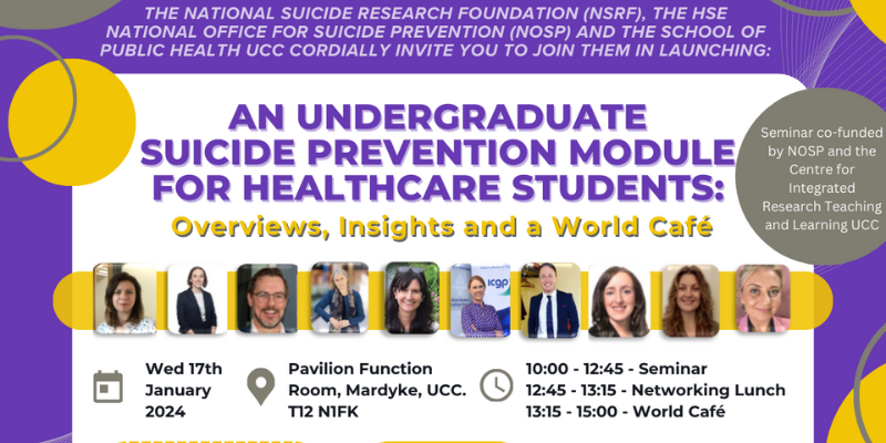 Suicide Prevention Module for Undergraduate Health and Social Care Students