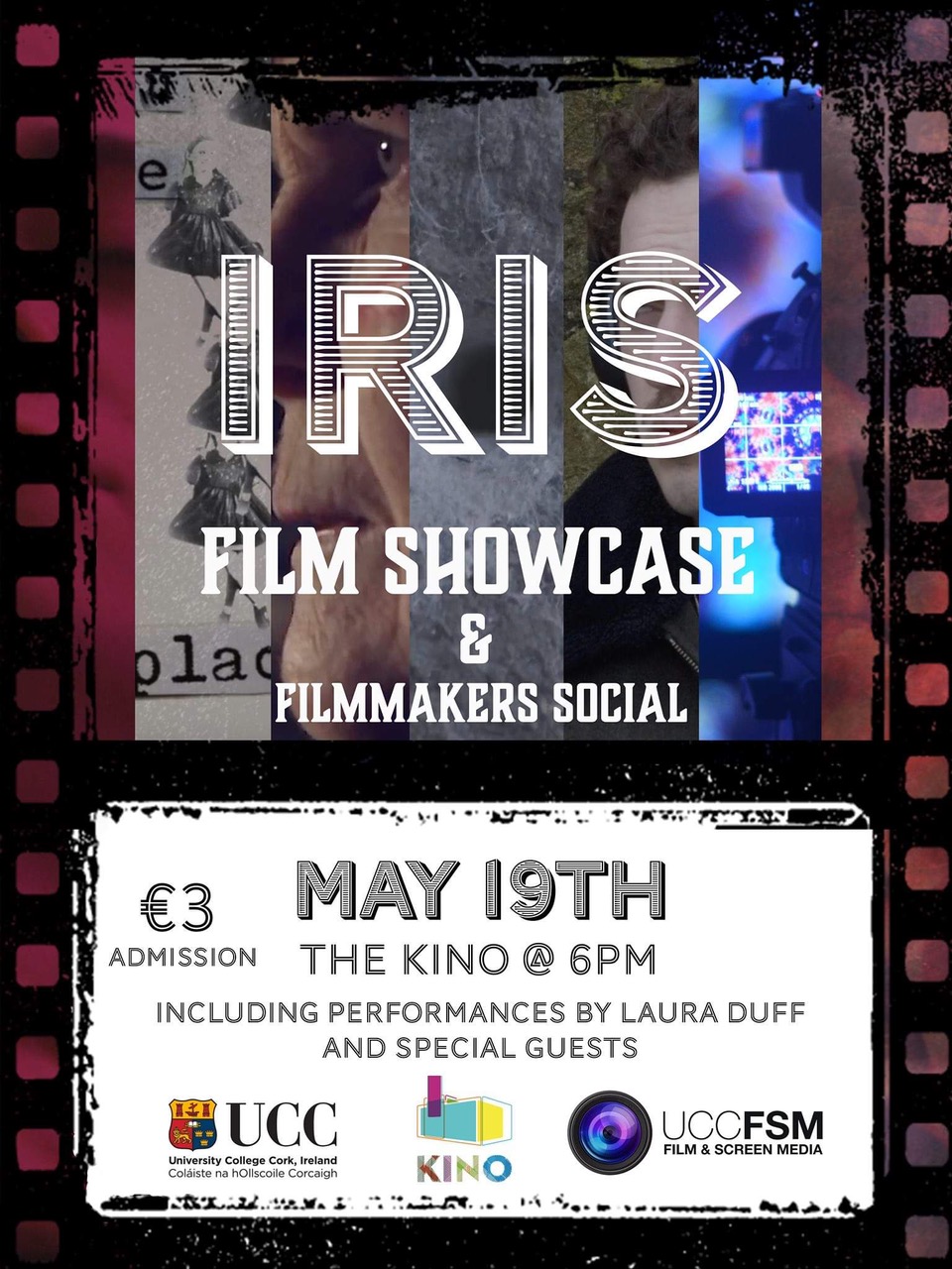 Film & Screen Media Showcase 2019. Sun 6pm, 19th May @ The Kino.