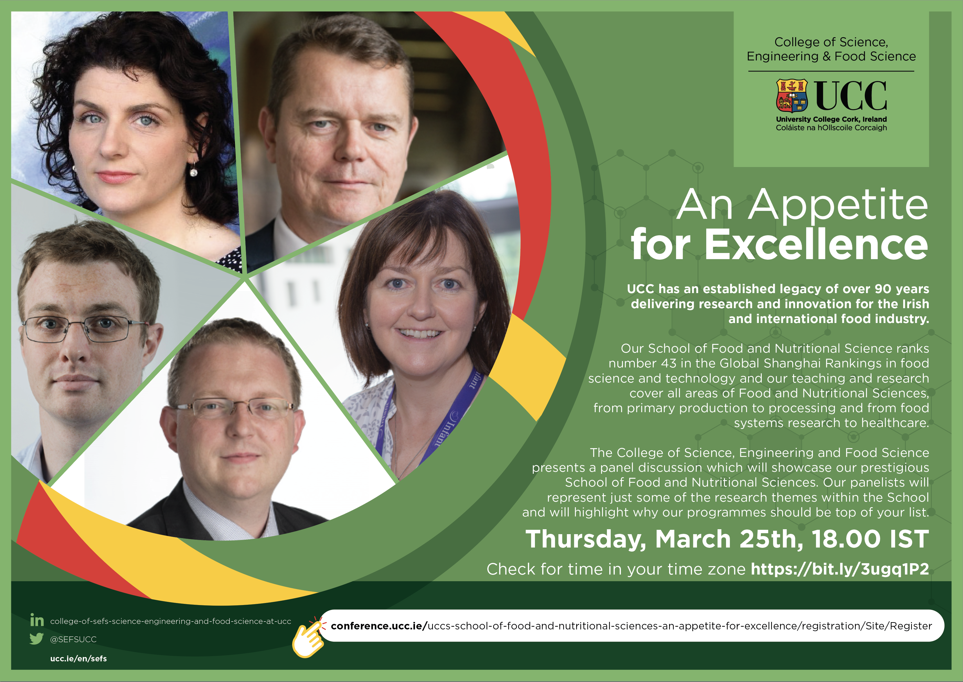 Appetite for Excellence panel  
 
 