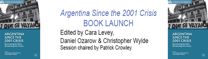 Friday Argentina since the 2001 Crisis - BOOK LAUNCH