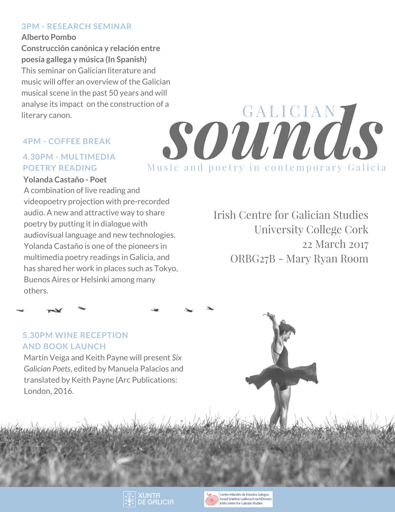2017. March 22nd - Galician Sounds: Music and Poetry in Contemporary Galicia