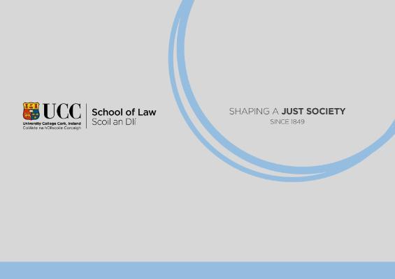 UCC School of Law Conference to Discuss the Ethical Space Around Reproductive Health Services Following Removal of Article 40.3.3 of the Constitution