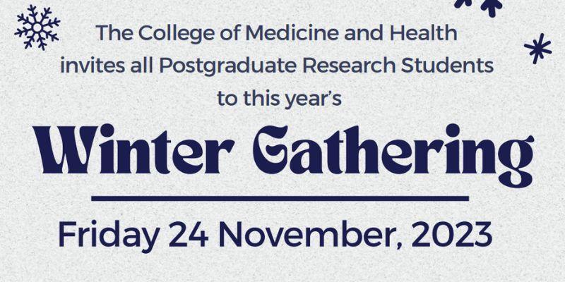 CoMH Graduate Studies Winter Gathering 2023
