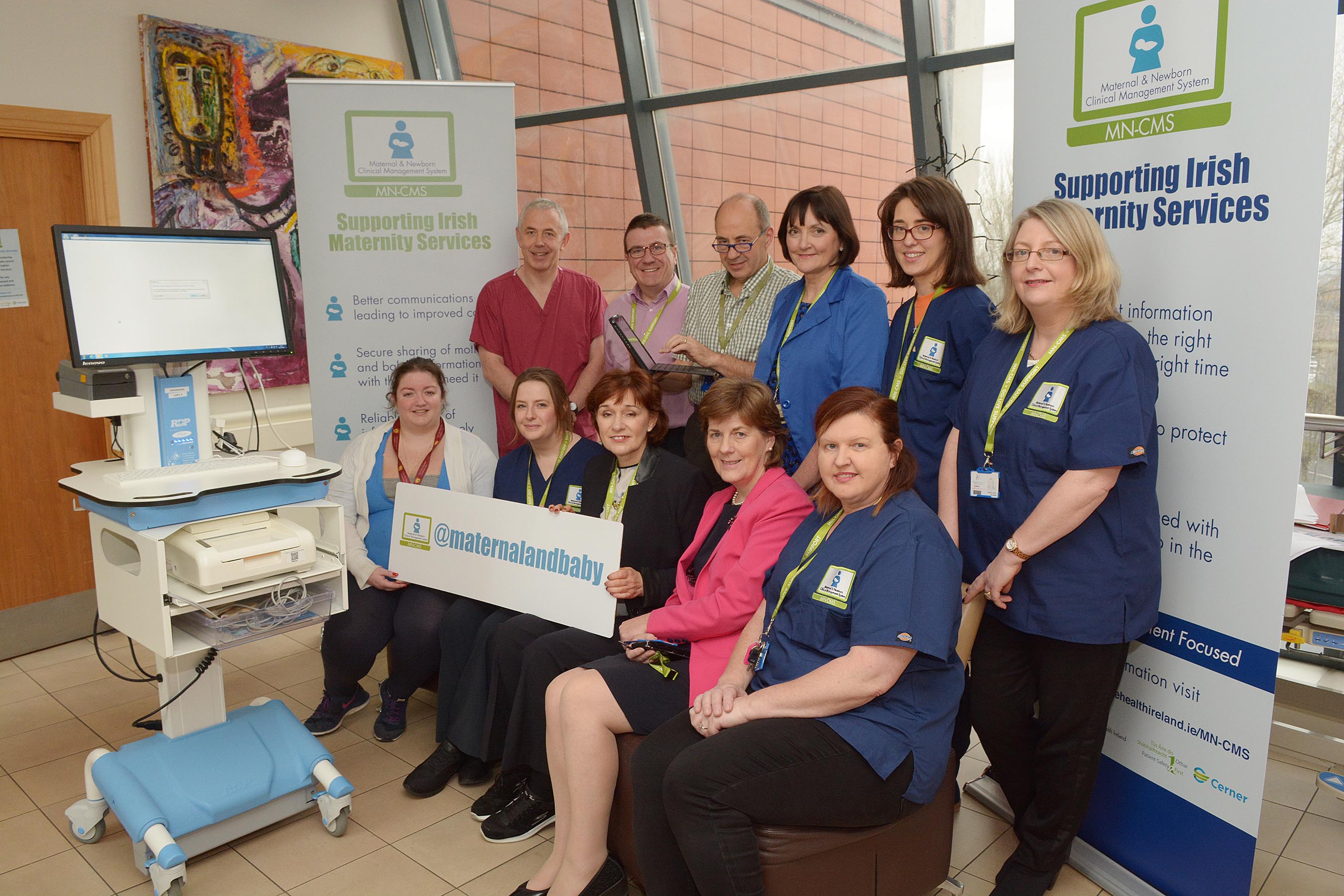 Maternity Services Welcomes First Babies with Electronic Health Record