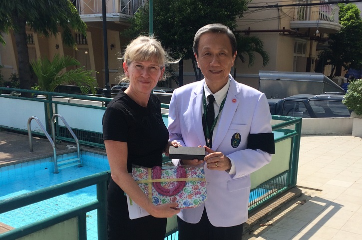 Prof Mary Horgan visits Thailand