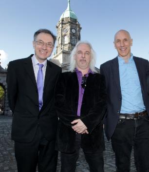 Aidan Doyle, David Edwards and Andy Bielenberg - contributors to Cambridge History of Ireland