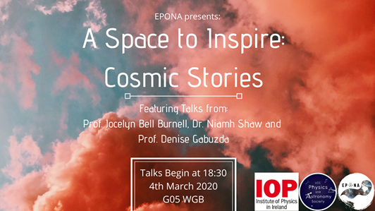 EPONA presents: A Space to Inspire: Cosmic Stories 
