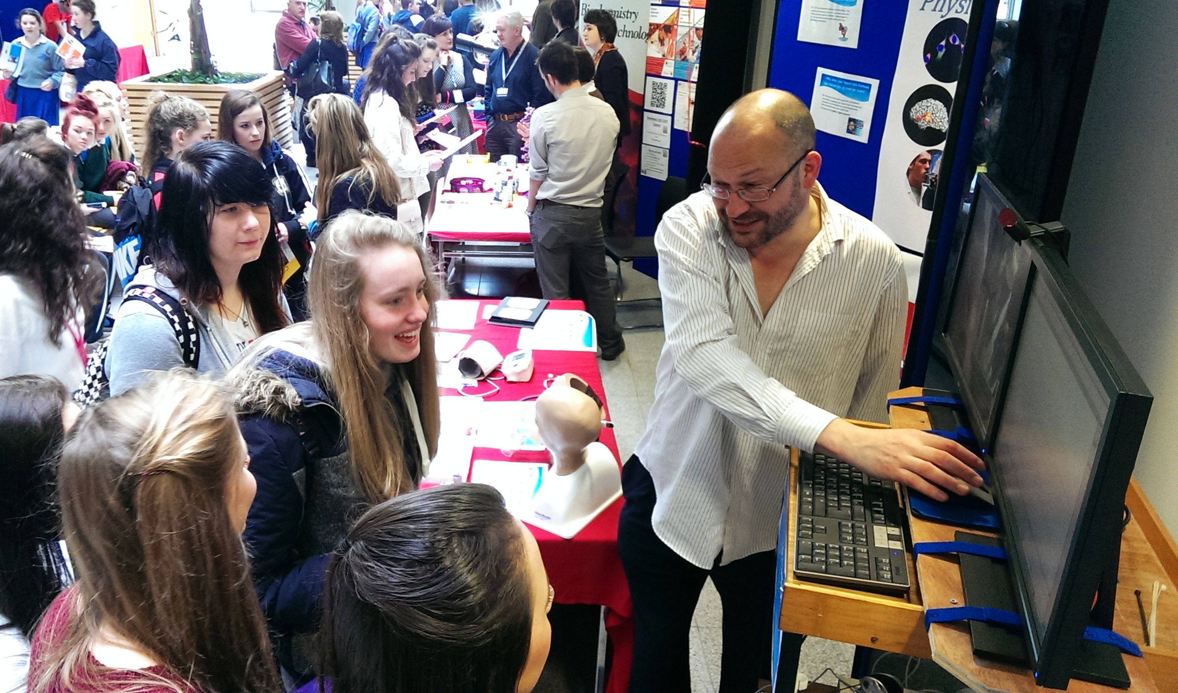 Physiology Degree showcased at Spring Open Day 