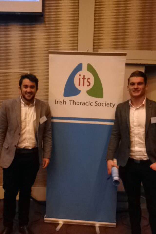PhD trainees present at the Irish Thoracic Society Scientific Meeting