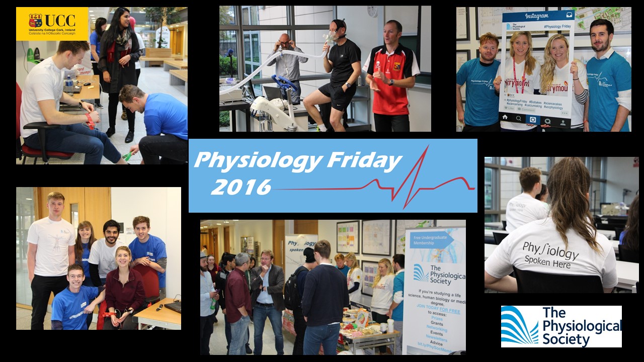 Physiology Friday, UCC, 2016