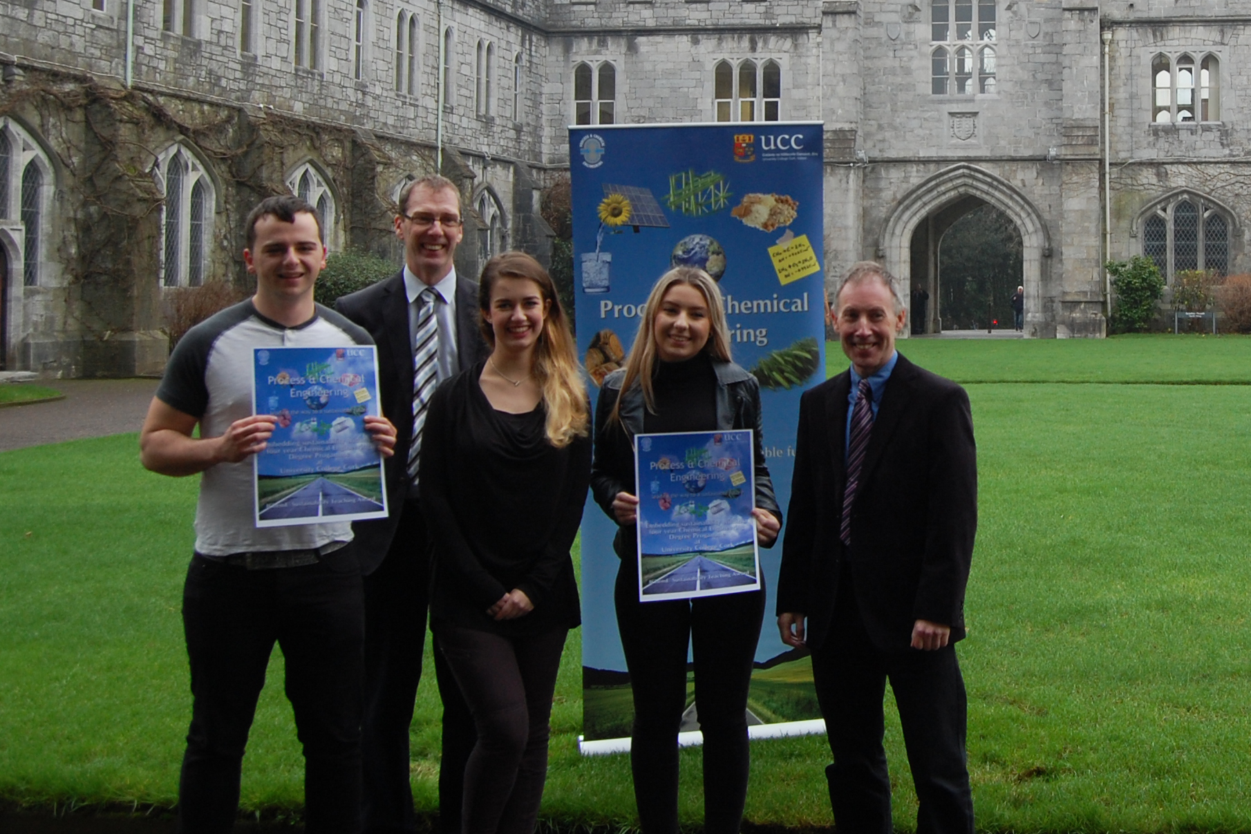International recognition for UCC’s Process & Chemical Engineering programme: Winner of the IChemE Sustainability Teaching Award 2016