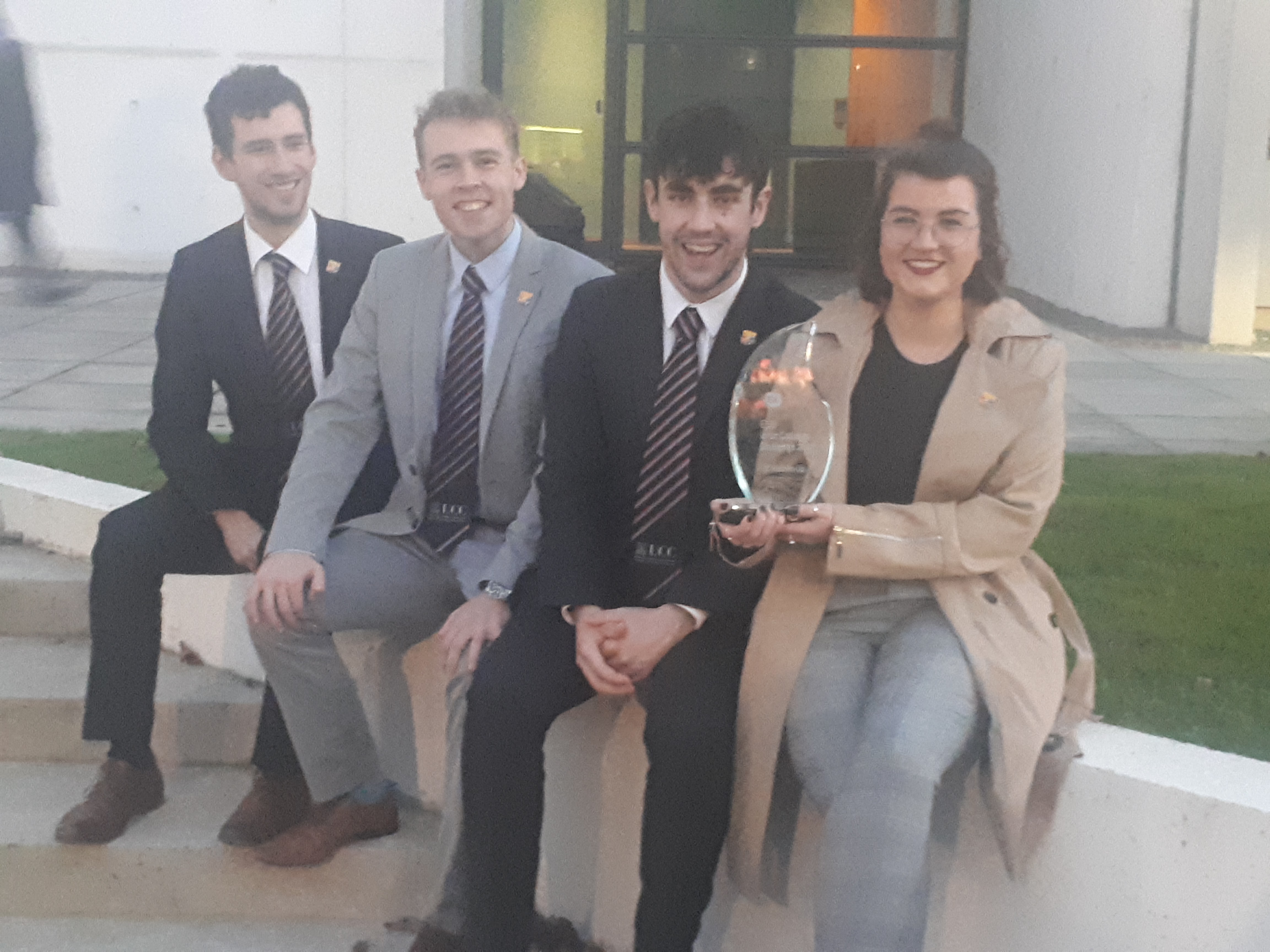 Process II are 1st runners up in the ESB Inter-Colleges Challenge - WOW!