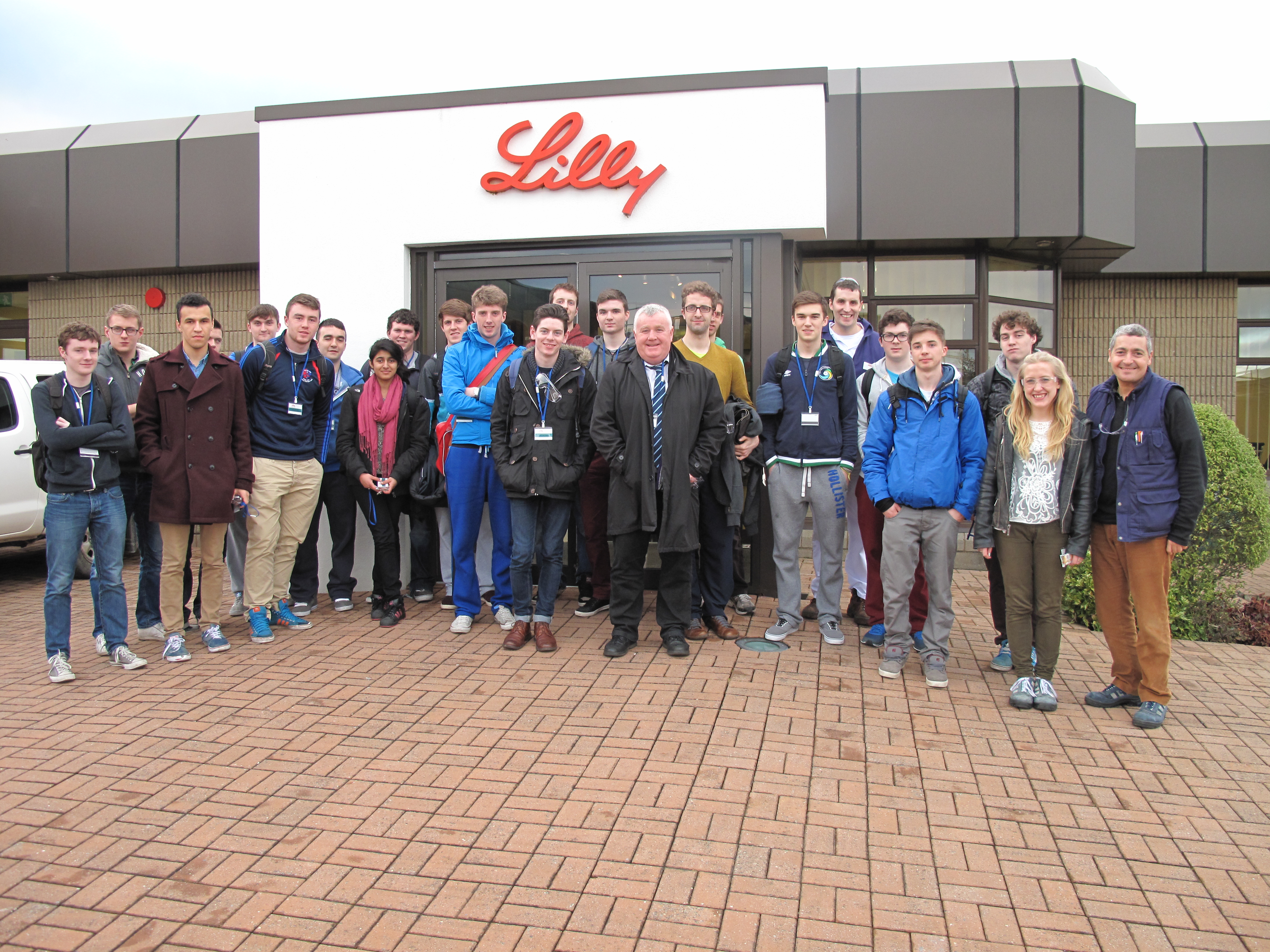 1st Year Engineering Students visit Eli Lilly
