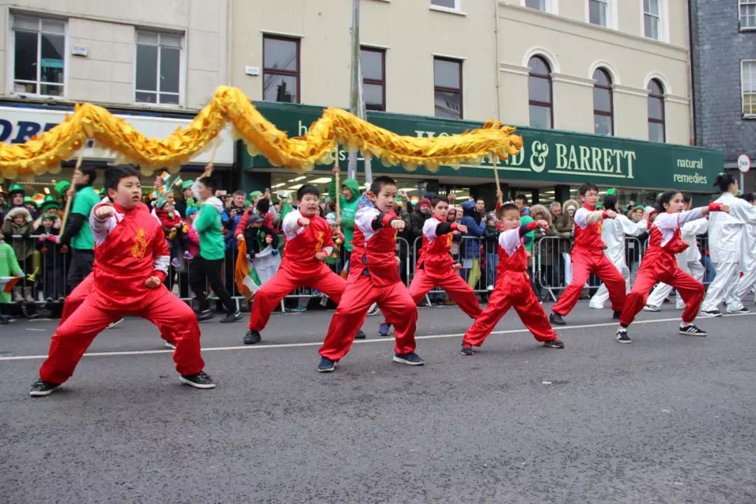 UCC Confucius Institute Teachers participate in St. Patricks day parade 