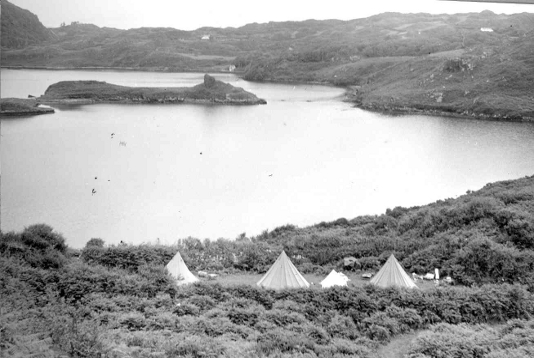 Lough Hyne Camp c. 1950