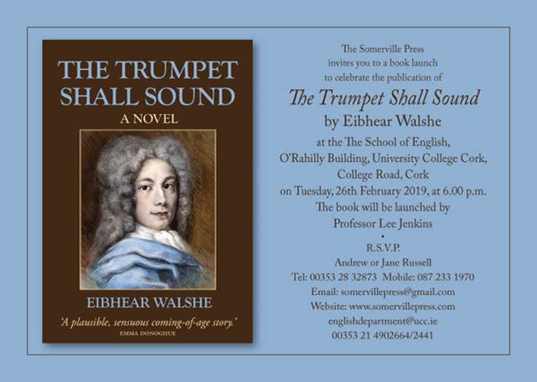Congratulations to Dr Eibhear Walshe, on the launch of 'The Trumpet Shall Sound'