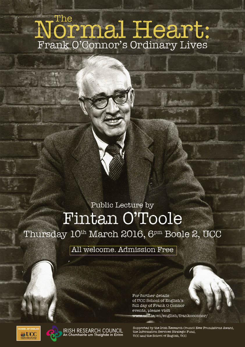 School event to mark the anniversary of the death of Frank O’Connor
