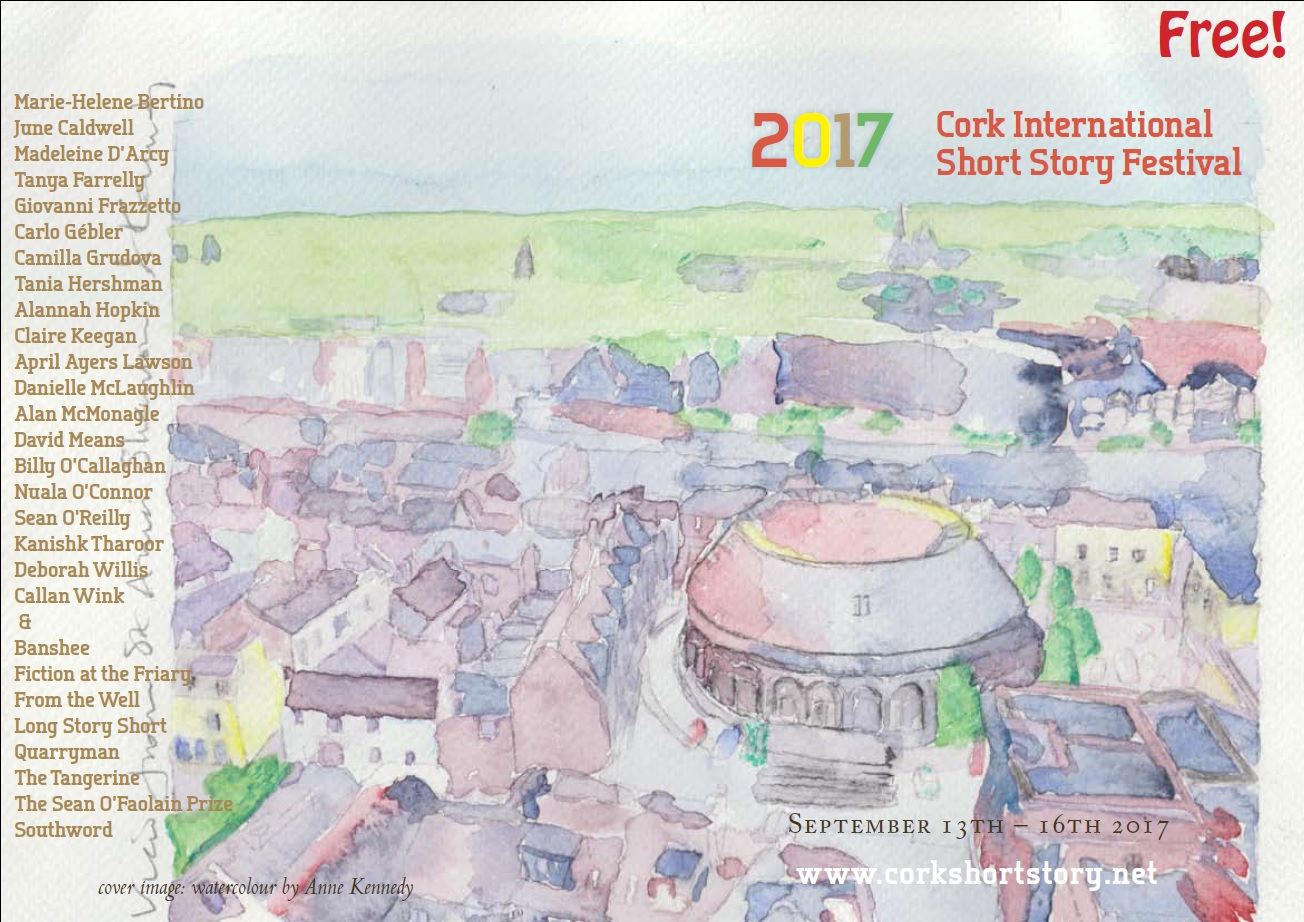 Fantastic Line-Up for the Cork International Short Story Festival 2017