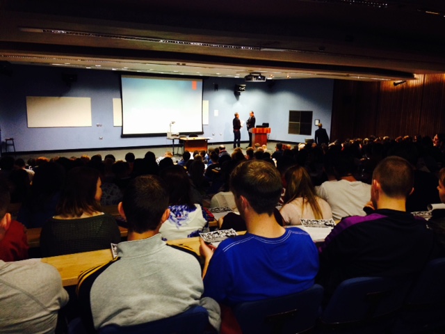 Welcoming new students: a full house for First Year History at UCC
