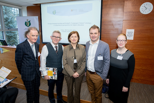 Joint NUI-UCC event: ‘Foreign language learning and Ireland’s ‘Languages Connect’ Strategy: A symposium on perspectives for higher education’ (30 November 2018)
