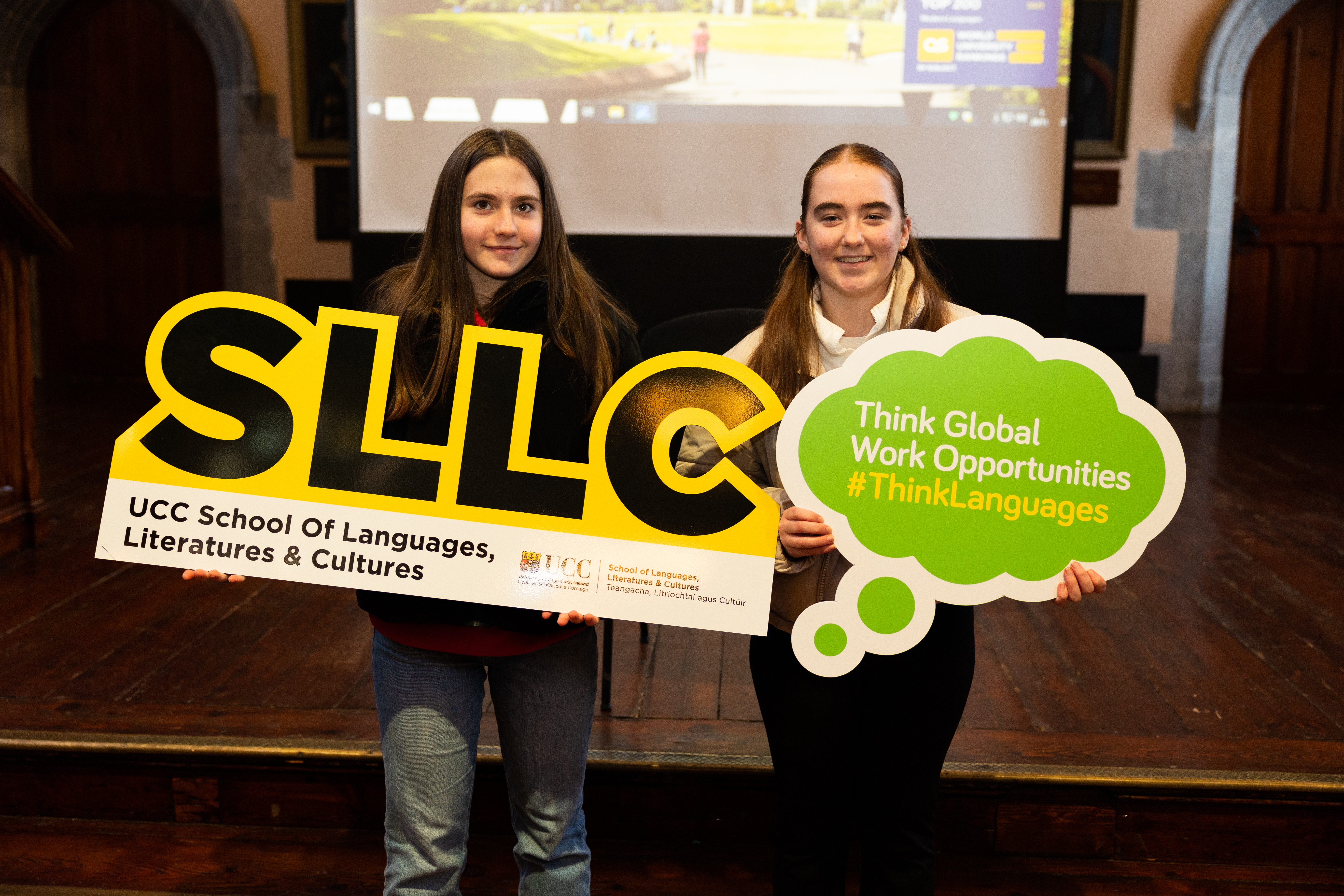 SLLC recently held a fun, interactive TY event on the 28th and 29th November 2023 as part of the #ThinkLanguages Week in association with Languages Connect.  