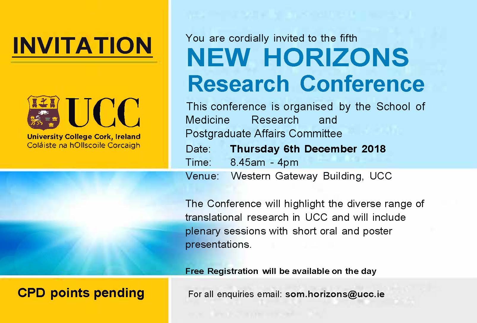 New Horizons Research Conference 2018