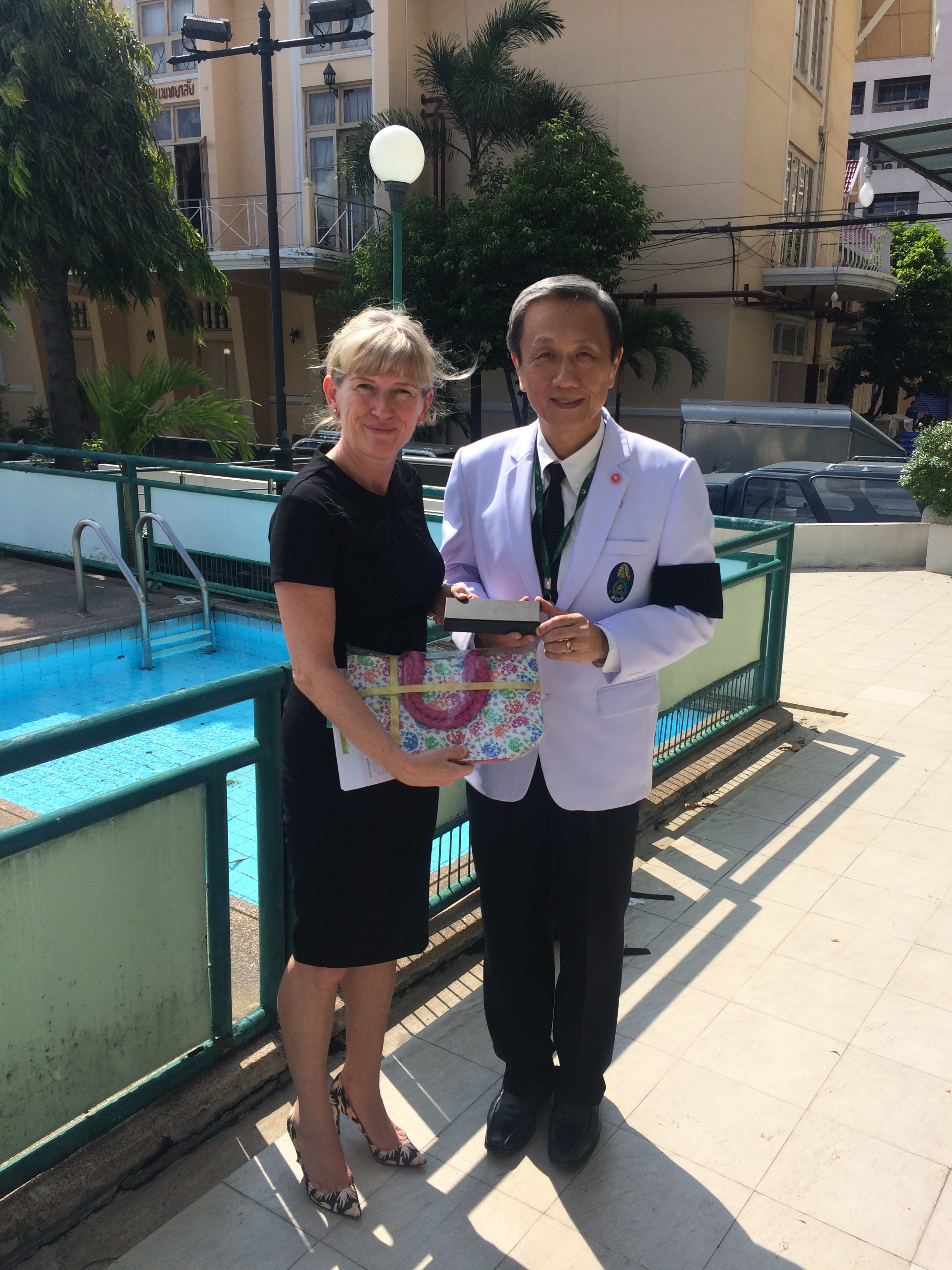 Professor Mary Horgan visits Thailand